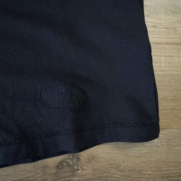 The North Face Womans Terrain Short Sleeve Black Shirt Size L Outdoor Explore - Picture 3 of 9